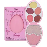 Revolution Limited Edition Gezichts- en Oogschaduwpalette - Flamingo dames One size