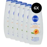 Nivea 6x Soft Care Douchegel Apricot En Apricot Seed Oil 250 Ml