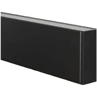 Hera Wandlamp INTERO-LINE, dimbaar, zwart, Woon-/ Eetkamer, Aluminium, Modern, wandlamp
