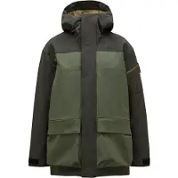 Peak Performance 2L Shell Stretch Insulated Parka (Maat - XL, Kleur - Olive Extreme/Pine Needle)