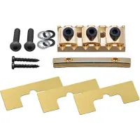 Gotoh GHL-1GG Locking Nut - 43mm, Goud, Voor Door-Neck Gitaren