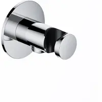Hotbath Ace AC515 wandhouder met uitlaat chroom