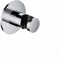Hotbath Ace AC514 Wandsteun - Chroom - Wandkraanhouder - Kranen, Douchekranen, Douchekophouders & Uitlaten - 8720847721945 - Kranen, Douchekranen, Douchekophouders & uitlaten