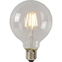 Lucide G80 Class B - Filament lamp - Ø 8 cm - LED Dimb. - E27 - 1x7W 2700K - Transparant