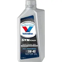 Valvoline Motorolie 5W40 SYNPOWER SN/CF 1L