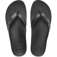 Reef Dames Slippers Cushion Court - Zwart - Maat 38,5