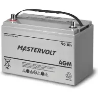 Mastervolt Agm Battery 90ah 12v Transparant