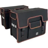 Willex Dubbele Shopper 38 liter Zwart