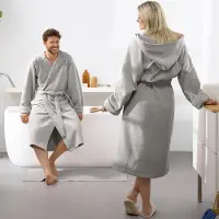 MOODIT Badjas Reese Silver-XXL