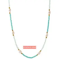 Go Dutch Label Collier pearl en beads Mint