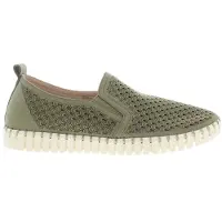 Ilse jacobsen Instappers 'TULIP140M' kaki