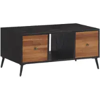 vidaXL Salontafel 90x50x41 cm massief gerecycled teakhout
