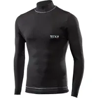 SIXS TS4 Plus, functioneel shirt longsleeve unisex ,Zwart/Donkergrijs ,3XL/4XL