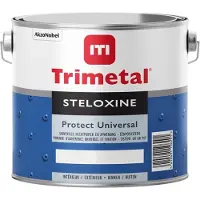 Trimetal Steloxine Protect Universal - 2,5 l - 10-12 m²/l - Wit - Lak - Afwerkingslaag