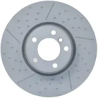Bosch Remschijf 0 986 479 E12 voorkant, geventileerd, sleuf, sterk gecarboniseerd, 1 Stuk
