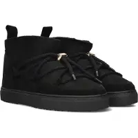 INUIKII Dames Laarzen Classic Low - Zwart - Maat 38