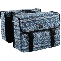 Willex dubbele tas 34 liter Rood