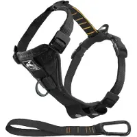 Kurgo Hondentuigje Tru-fit Smart Harness Nylon Zwart Maat Xs