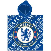 MCU badponcho logo 60 x 120 cm blauw