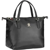 Tommy Hilfiger Julia Kleine Tote Zwarte Nylon Handtas
