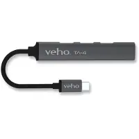 Veho TA-4 USB-C 4 port USB-A Mini hub | VAA-650-TA4-USB-C VAA-650-TA4-USB-C