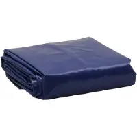 vidaXL Afdekkleed, blauw, 5x5 meter, 650 g/m²