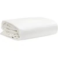 vidaXL Dekzeil 650 g/m² 5x7 m wit