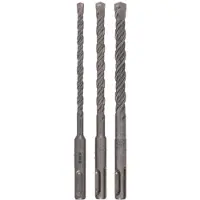 Bosch 1617000117 Coffret De 3 Forets Pour Perceuse À Percussion 6 / 8 / 10 Mm