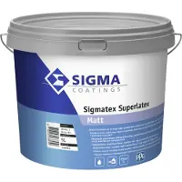 Sigma Sigmatex Superlatex Matt | Matte Muurverf en Plafondverf 5 LTR - Donkere kleur|1
