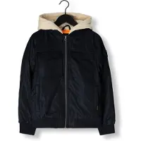 Retour Jeans bomberjack zomer Duco donkerblauw/ecru Jas Jongens Polyamide Capuchon - maat 116