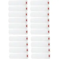 Benson 20x fijne verfroller / schuimrollers voor diverse verfsoorten 10 cm - Verfrollers
