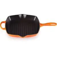 Le Creuset Gietijzeren Vierkante Grillpan Oranjerood 26cm