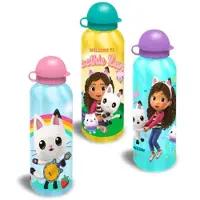 Kids Euroswan Stor - Water Bottle Ass. (500 ml) - Gabbys Dollhouse (033708717-CDU)