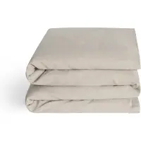 Yumeko Kinderdekbedovertrek Gewassen Linnen 100x135 Natural - Eco, Bio & Fairtrade