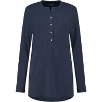 Yumeko Pyjamashirt Jersey Katoen S Blauw - Eco, Bio & Fairtrade