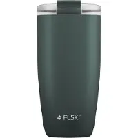 FLSK CUP Koffie to Go Beker - Vaatwasmachinebestendig - 500 ml - Moss Donkergroen