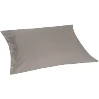 Yumeko Kussensloop Flanel 70x90 Bruin - Eco, Bio & Fairtrade
