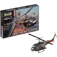 Revell Modelbouwpakket Schepen - 04983 Bell UH-1H Gunship Plastic - 1:100 - Modelbouw