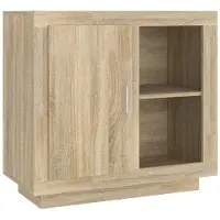 vidaXL Dressoir 80x40x75 cm sonoma eikenkleurig