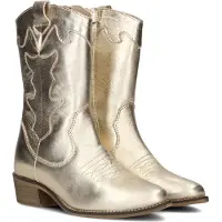 Wysh Meisjes Laarzen Winnie - Goud - Maat 38