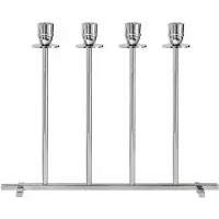 Hilke Collection Alto kandelaar Vernikkeld messing