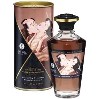 Shunga - massageolie verwarmend - chocolade geur - 100ml