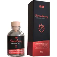 Intt Massage Gel Aardbei 30 ml