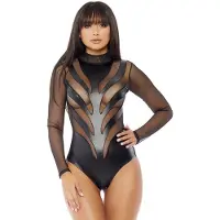 Erotic Treasure Forplay - Excitement Bodysuit - Zwart