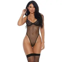 Erotic Treasure Forplay - Caught Your Eye Teddy - Zwart