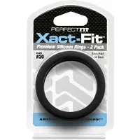 Perfect Fit - 2 Siliconen Cockringen - 51 mm
