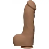 Doc Johnson - Thin D Realistische Dildo met Ballen - 30 cm