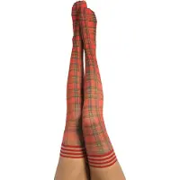 Kix'ies Grace - Thigh High - B - Red