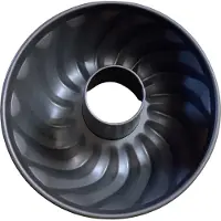 Fisko - Rond - Tulband bakvorm - Cakevorm - Ø 22 cm - Metaal