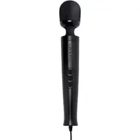 Le Wand - Diecast Plug-In Wand Vibrator - Zwart